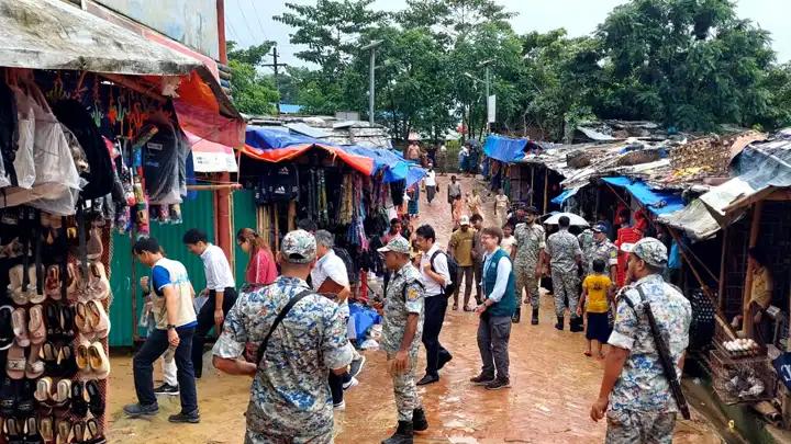 উখিয়ায় রোহিঙ্গা আশ্রয়শিবির পরিদর্শনে জাইকার প্রতিনিধিদল
