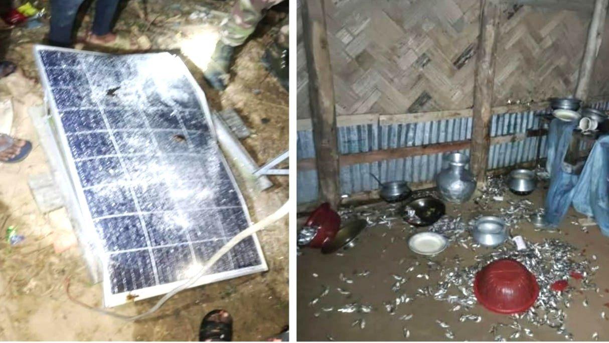 বাঘাইছড়িতে সশস্ত্র সন্ত্রাসীদের তাণ্ডব, আতঙ্কে এলাকাবাসী