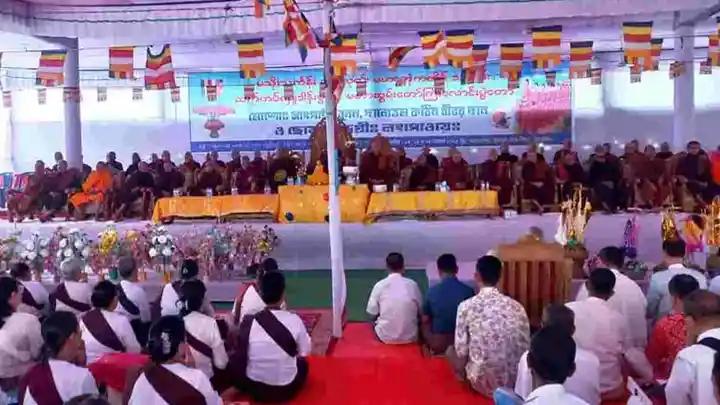 বান্দরবানে শুভ কঠিন চীবর দানোৎসব