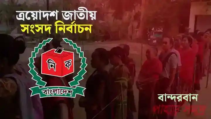 বান্দরবানে ভোটের মাঠে দ্বিমুখী লড়াই